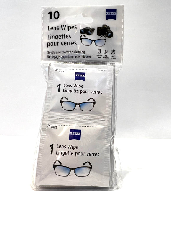 Zeiss 10 Lens Wipes