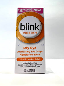 Blink® Triple Care Lubricating Eye Drops 10mL