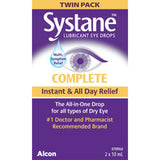 Systane Complete Lubricant Twin Pack Eye Drop